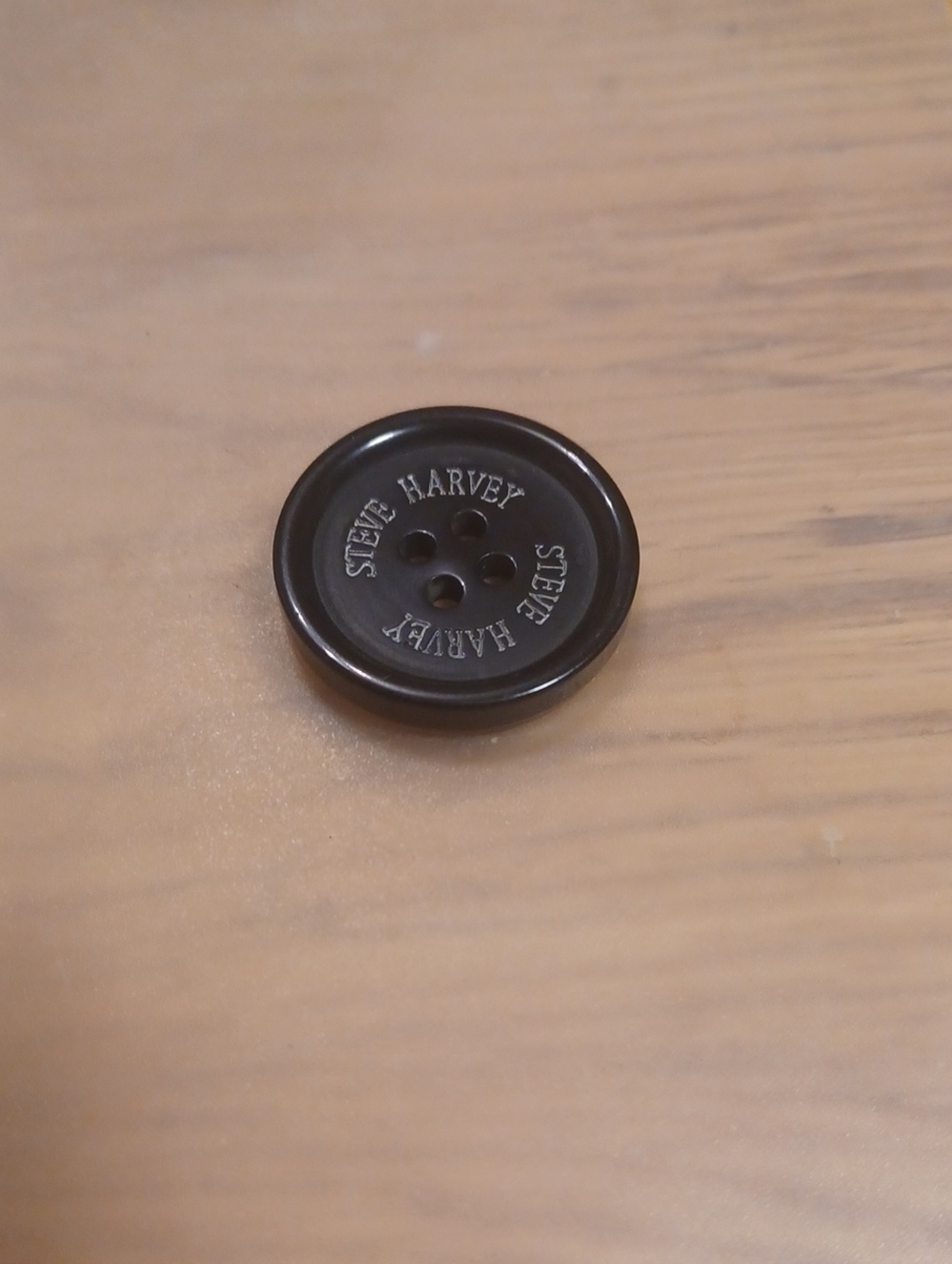 Steve Harvey Button Black Coat Suit Replacement Accessory